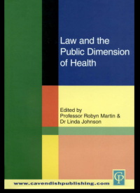Image of LAW AND THE PUBLIC DIMENSION OF HEALTH